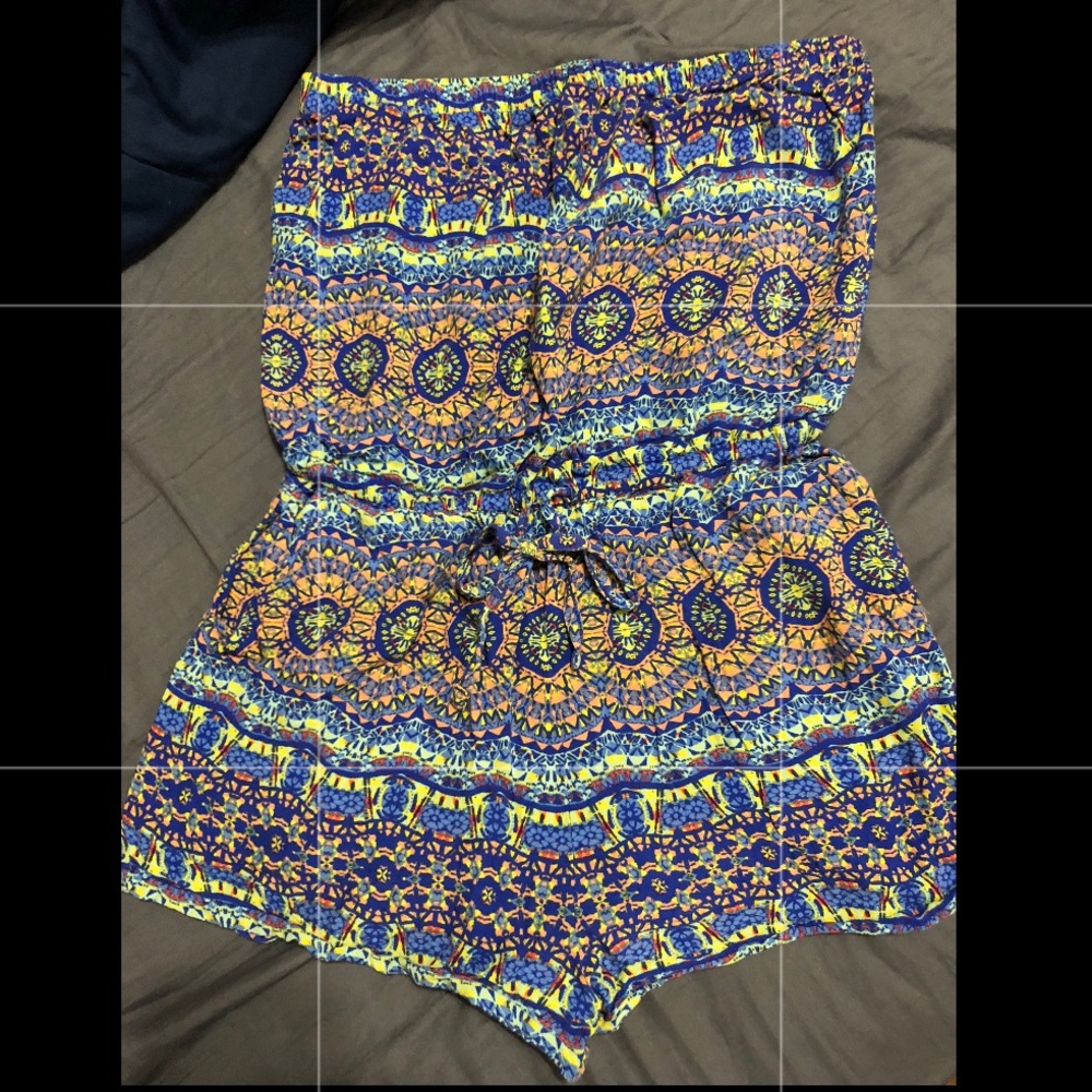 Colorful Print Forever 21 romper